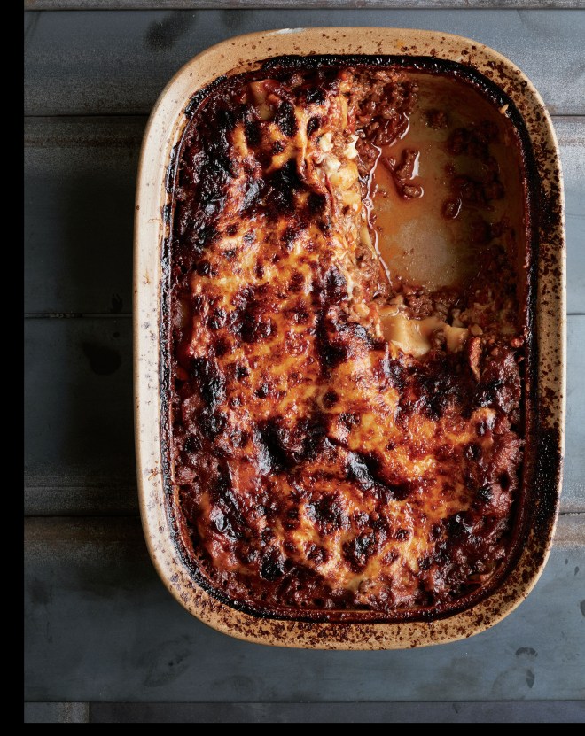 Lasagne with Sausage Meatballs