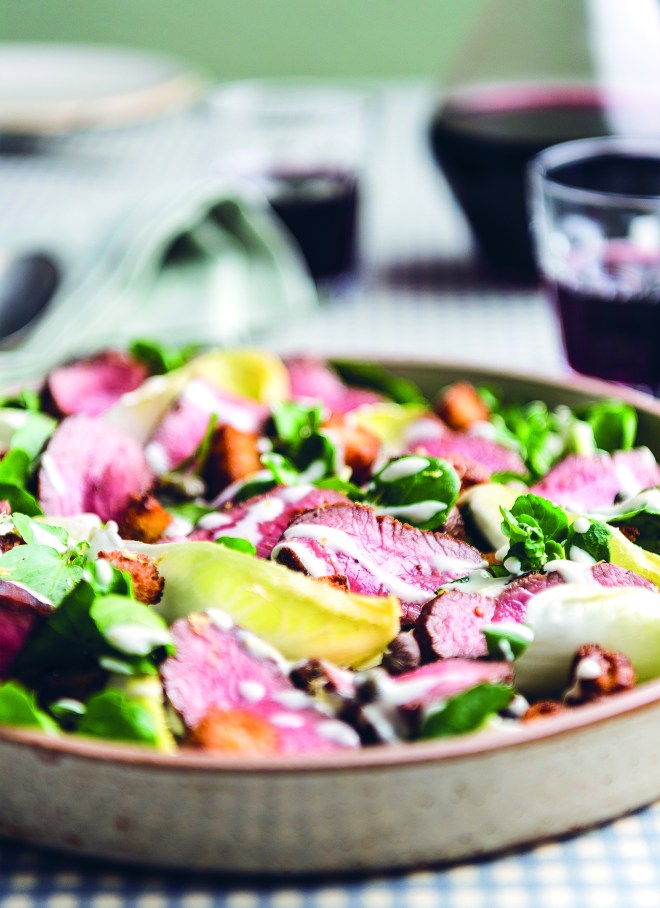 WS Salad of new seasons spring lamb April-1