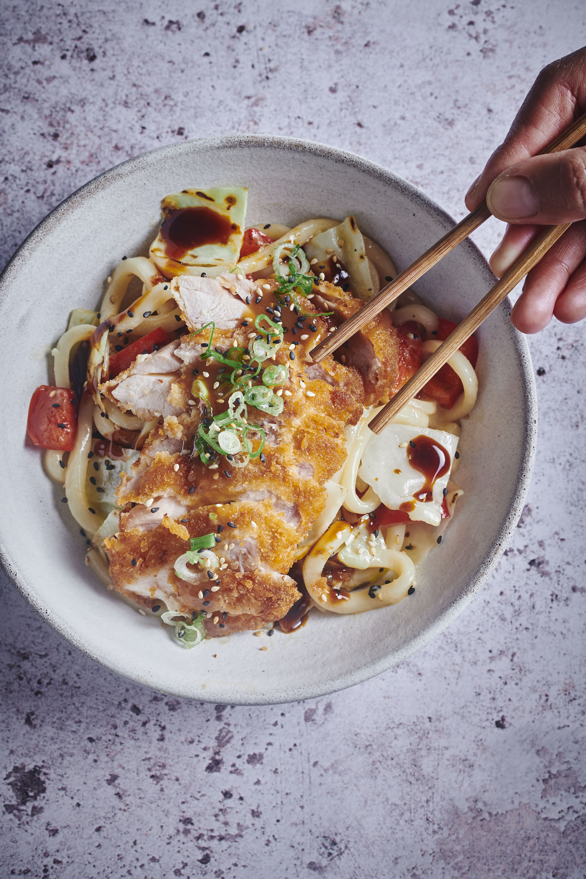 Chicken Katsu Noodles