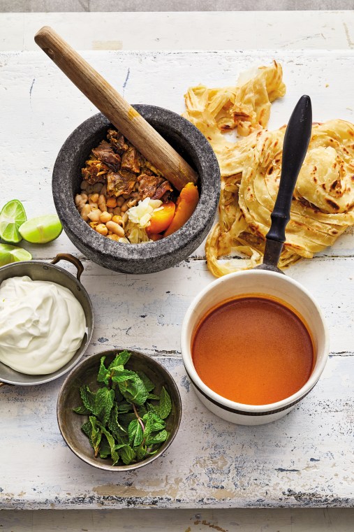 Persian Lamb Neck Soup