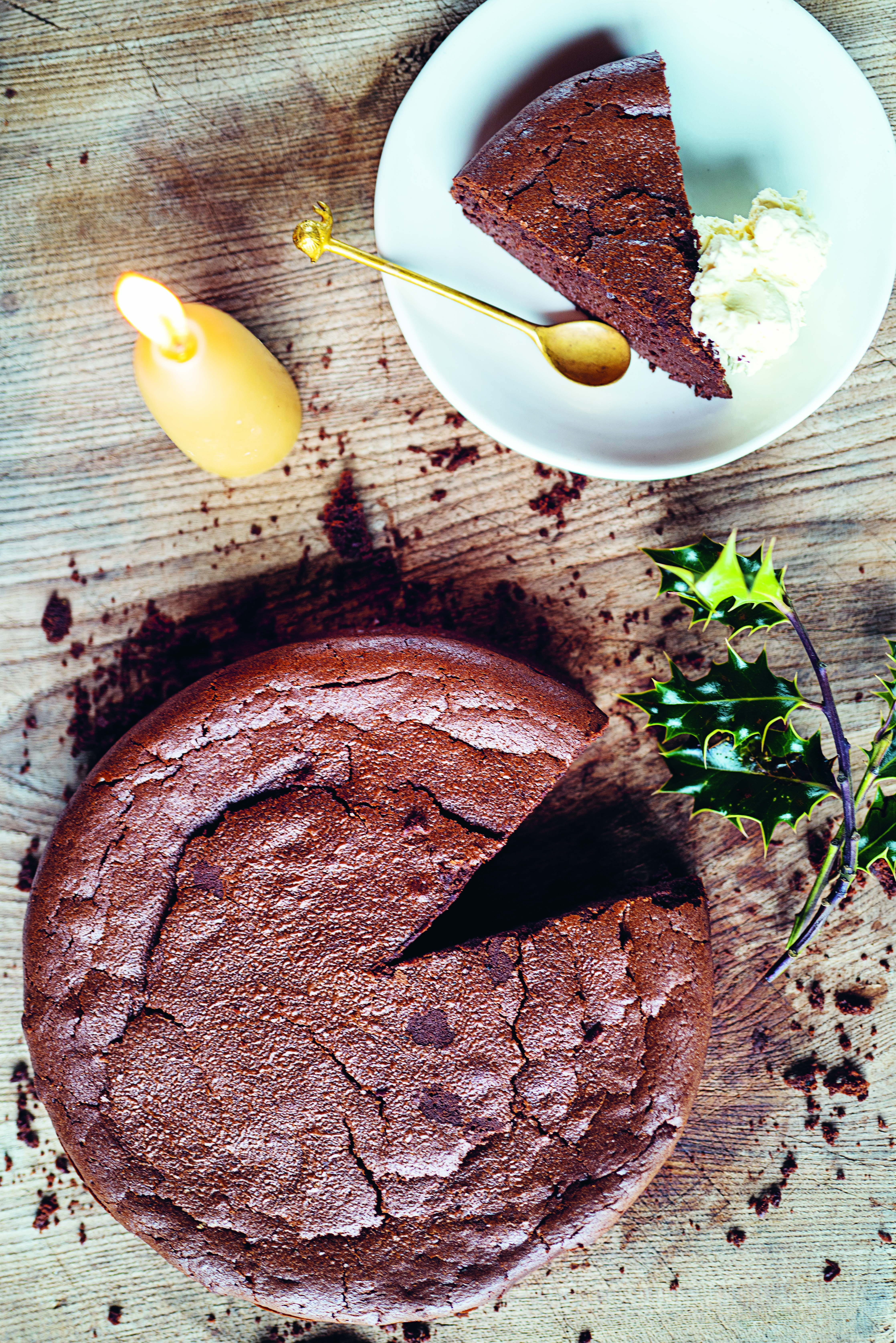 Chesnut and Chocolate Cake