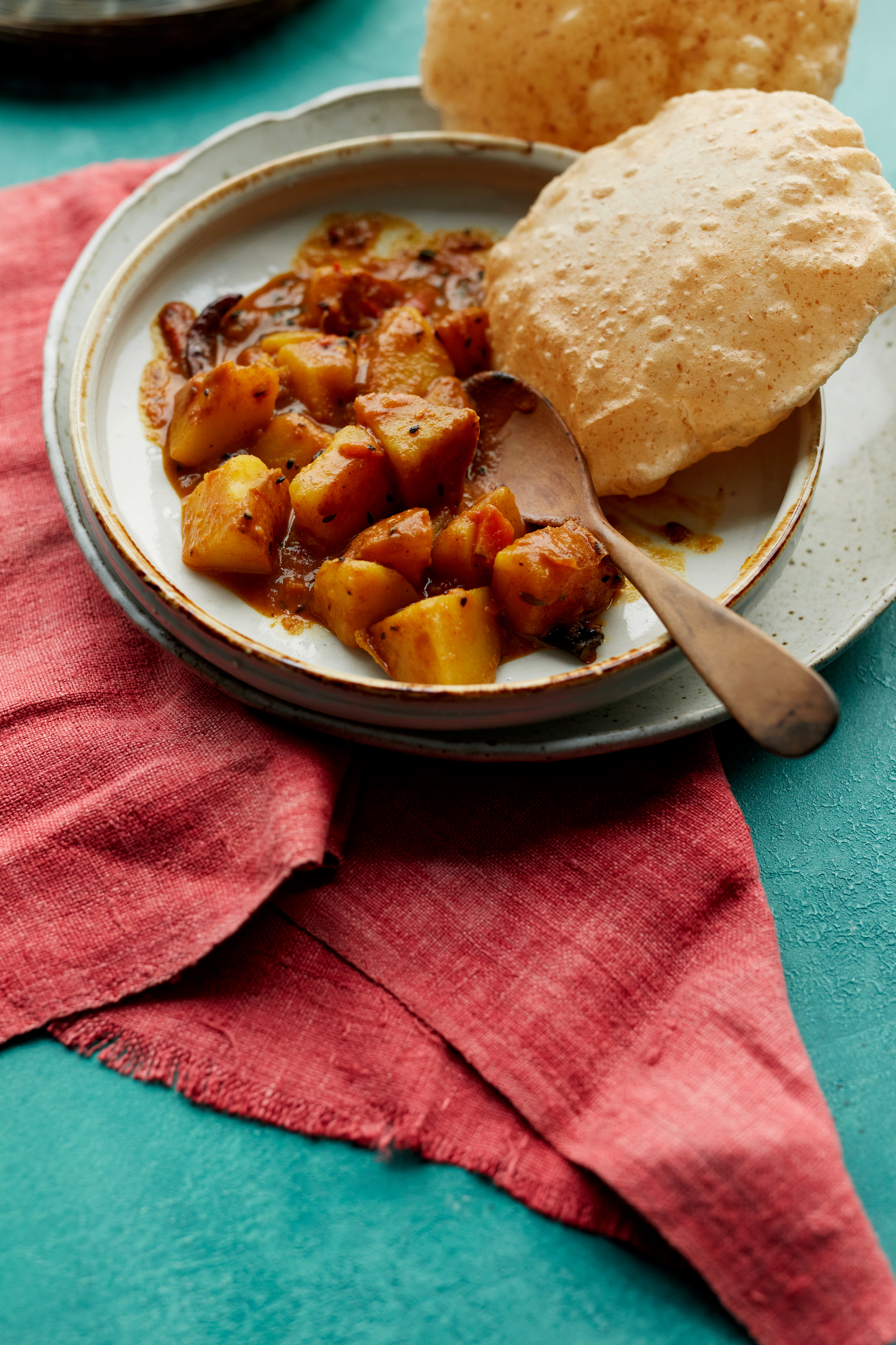 Aloo ko tarkari Potato curry