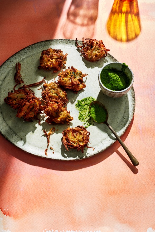 Badam ko chutney - Coriander & peanut chutney