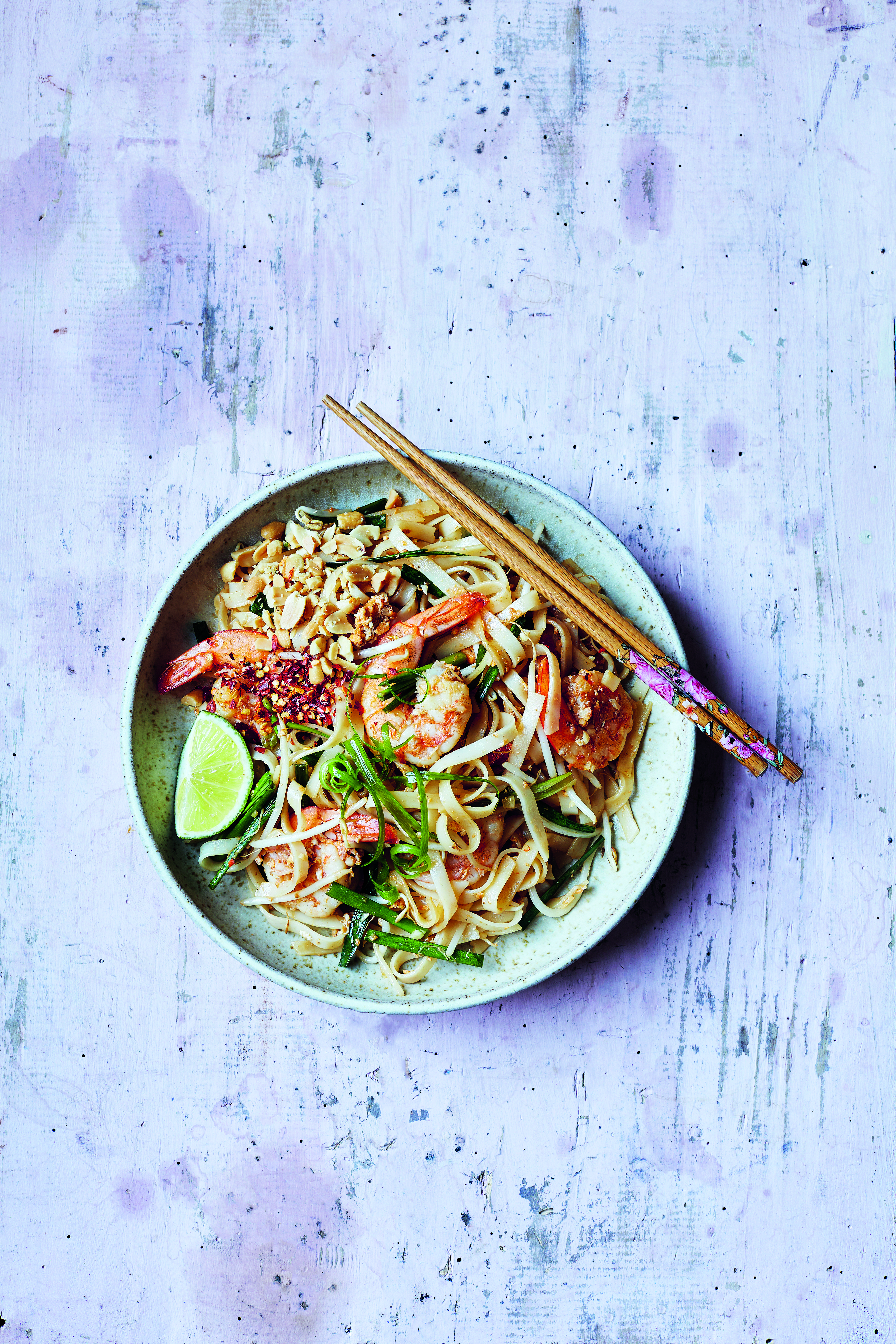 Prawn Pad Thai - BOWLFUL. IMAGE CREDIT Luke J Albert